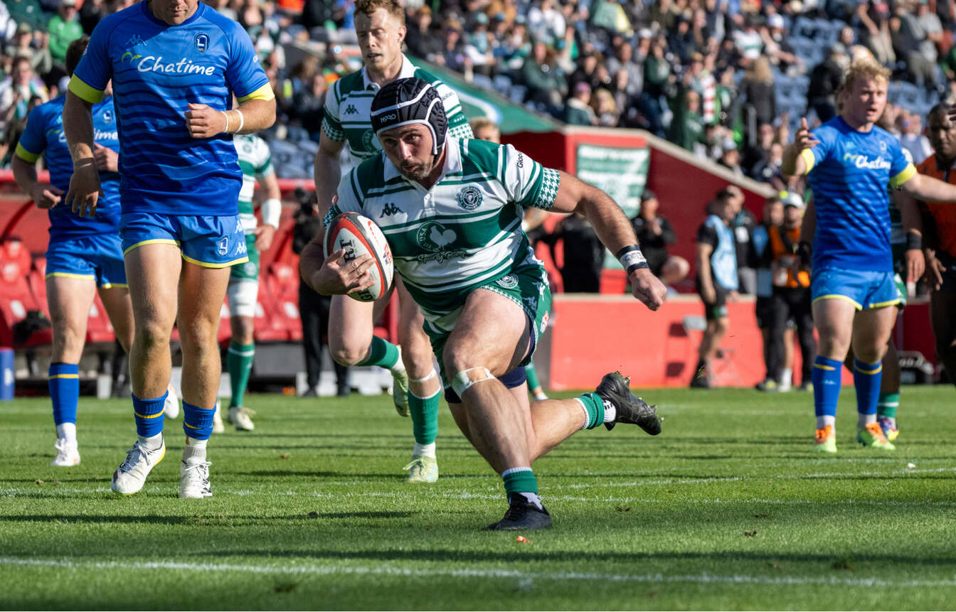 Major League Rugby game featuring Chicago Hounds and Rugby Football Club Los Angeles