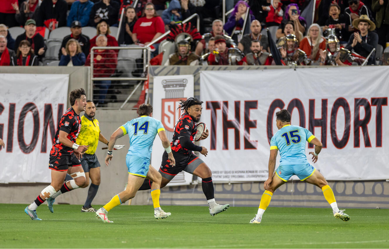 Major League Rugby match