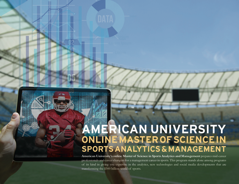 With a focus on data and analytics, American University's newest program hopes to capitalize on the a growing trend. Image via Matt Winkler