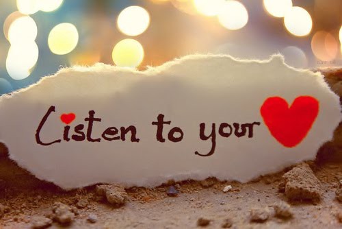 When all else fails, listen to the one thing that knows you the best. Photo via Pinterest
