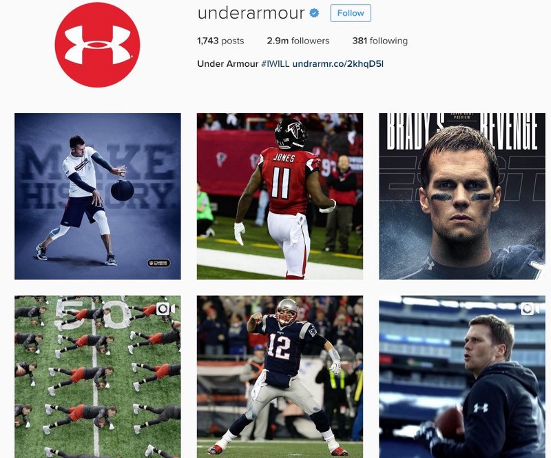 (via underarmour on Instagram)