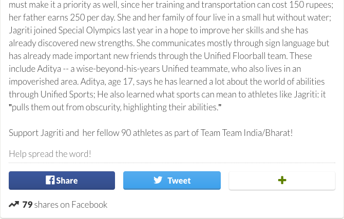 Over 500 profiles have been created and many of them look similar to Jagriti's. Image via GoFundMe