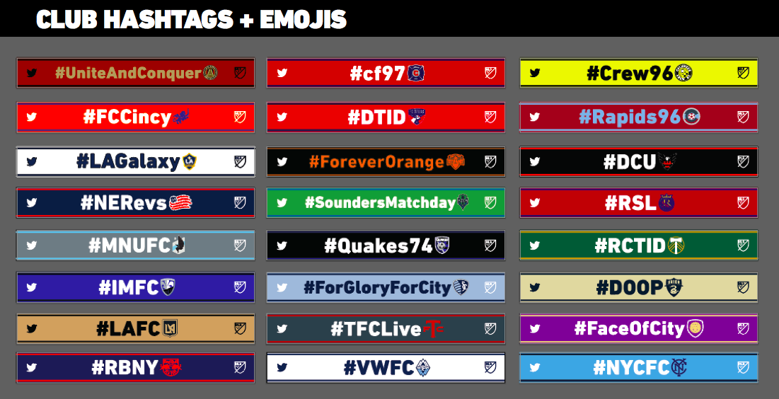 MLS Hashtag Scarves