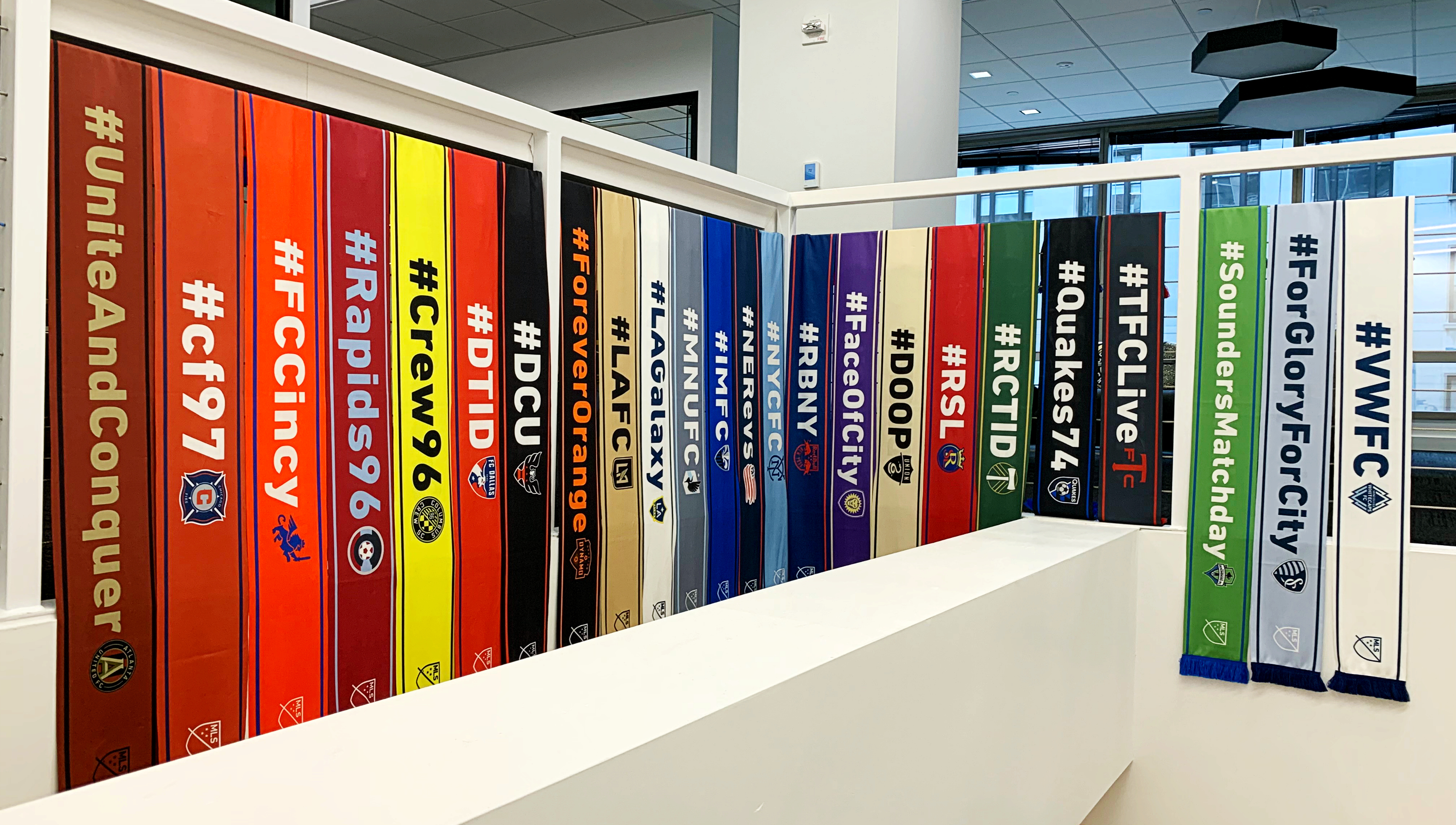 MLS Hashtag Scarves