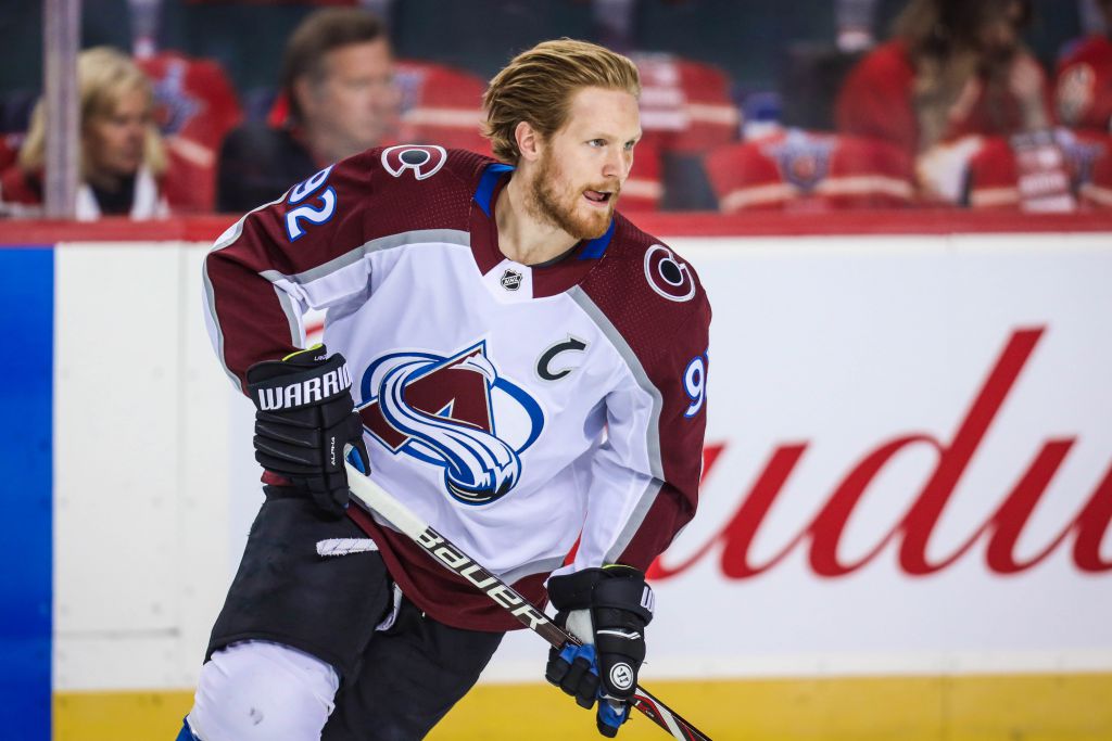 NHL European Media Tour Gabriel Landeskog