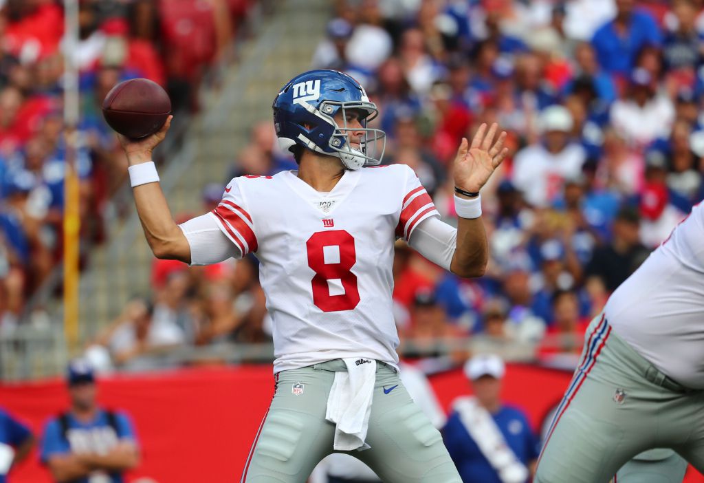 Who's laughing now? New York Giants rookie QB now has best-selling player jersey on Fanatics.