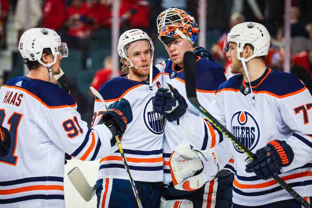 McDavid Celebrates
