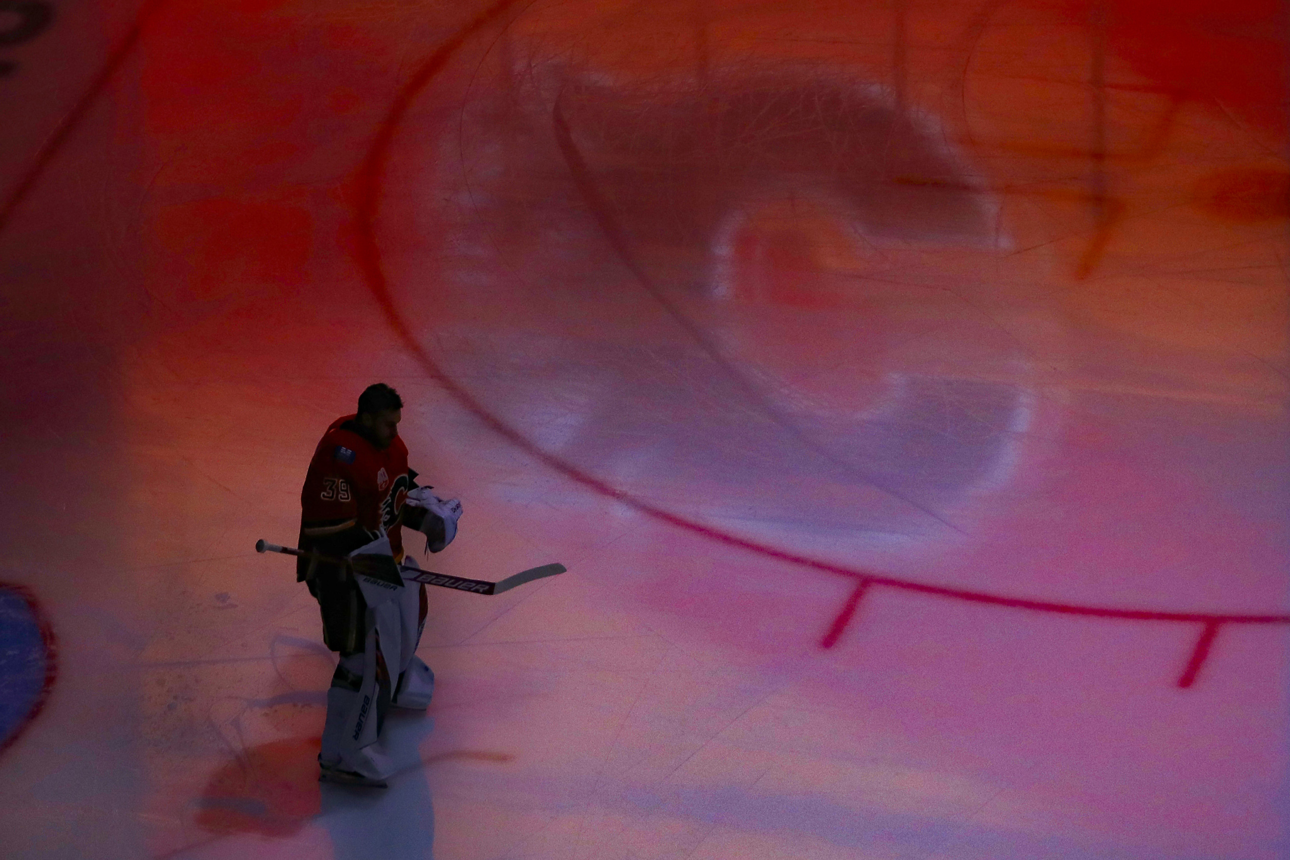 NHL: Stanley Cup Playoffs-Dallas Stars at Calgary Flames