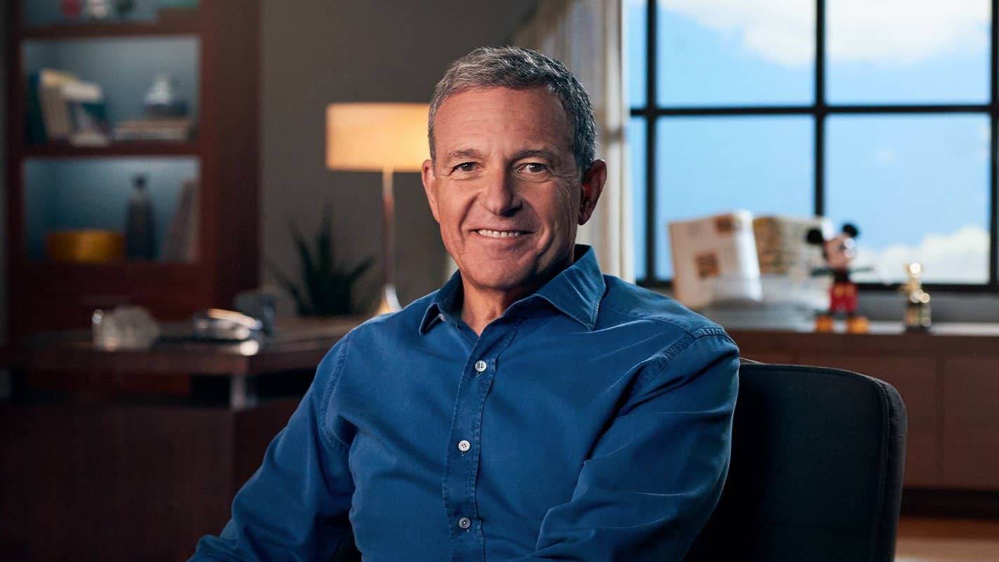 Head shot of Disney CEO Bob Iger