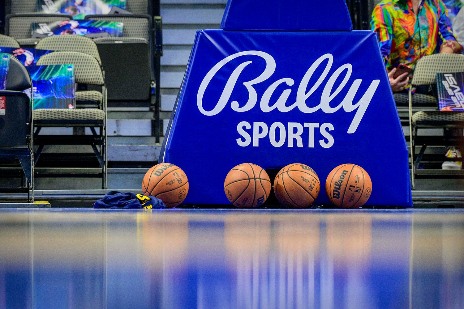 Bally Sports court side advertisement