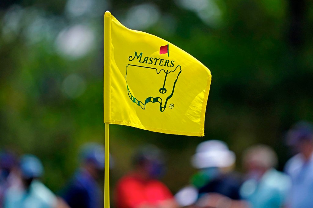 Masters pin flag