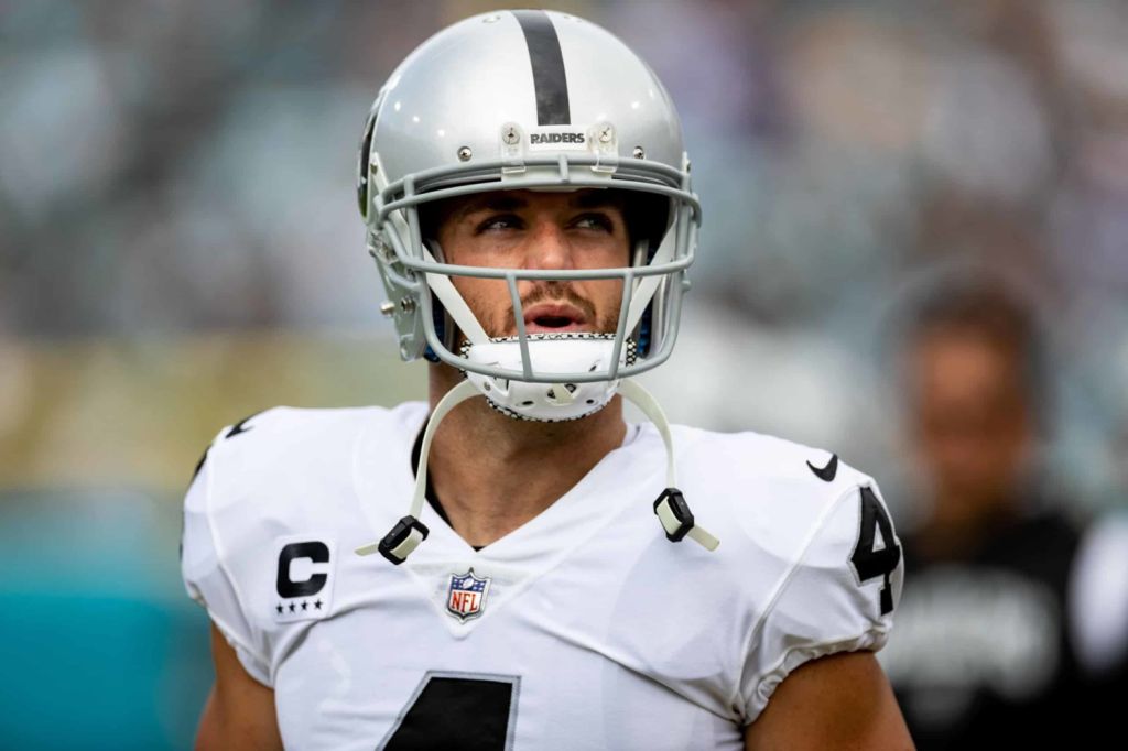 Las Vegas Raider's quarterback Derek Carr