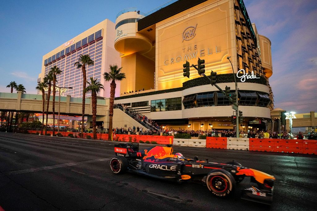 Formula 1 race in Las Vegas