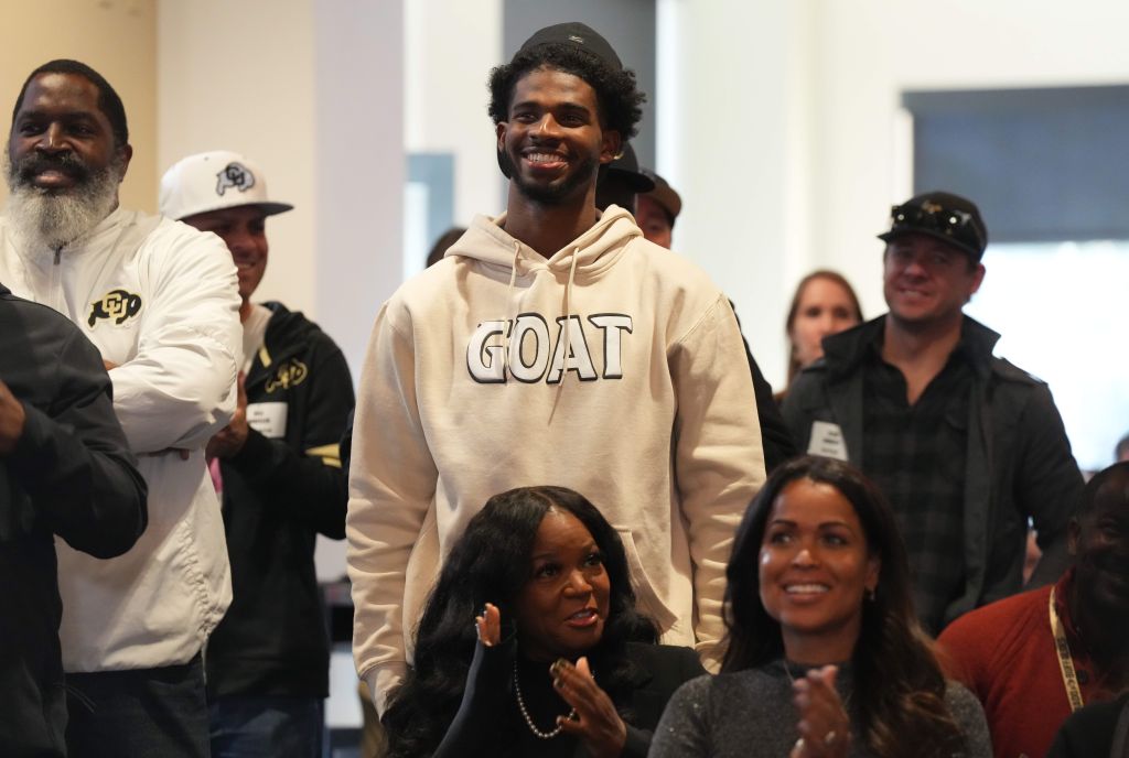 Colorado quarterback Shedeur Sanders had a cameo in a commercial for Oikos Yogurt.