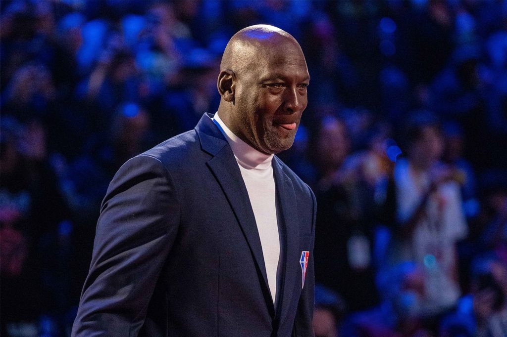 Charlotte Hornets owner Michael Jordan