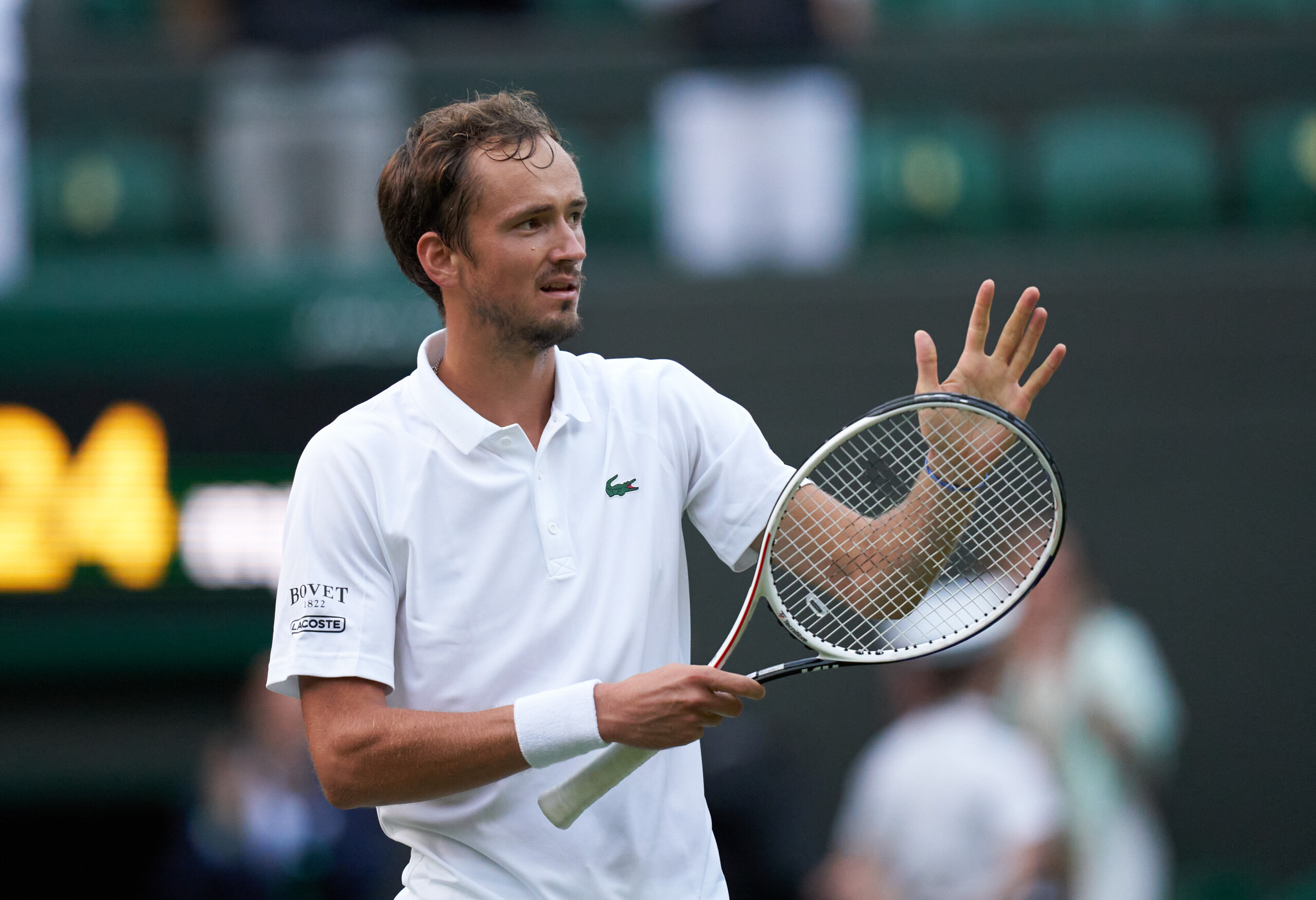 The Russians are welcomed back at Wimbledon.