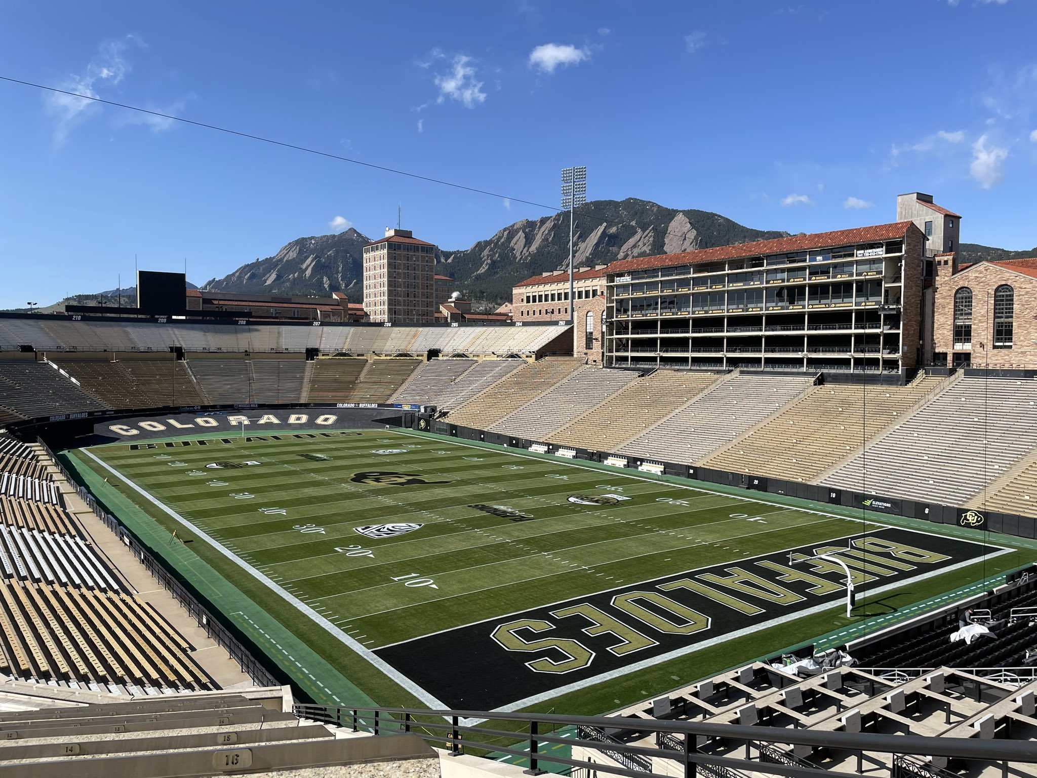 Folsom Field has never hosted a sellout spring game.