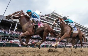 Kentucky Derby ratings were down.