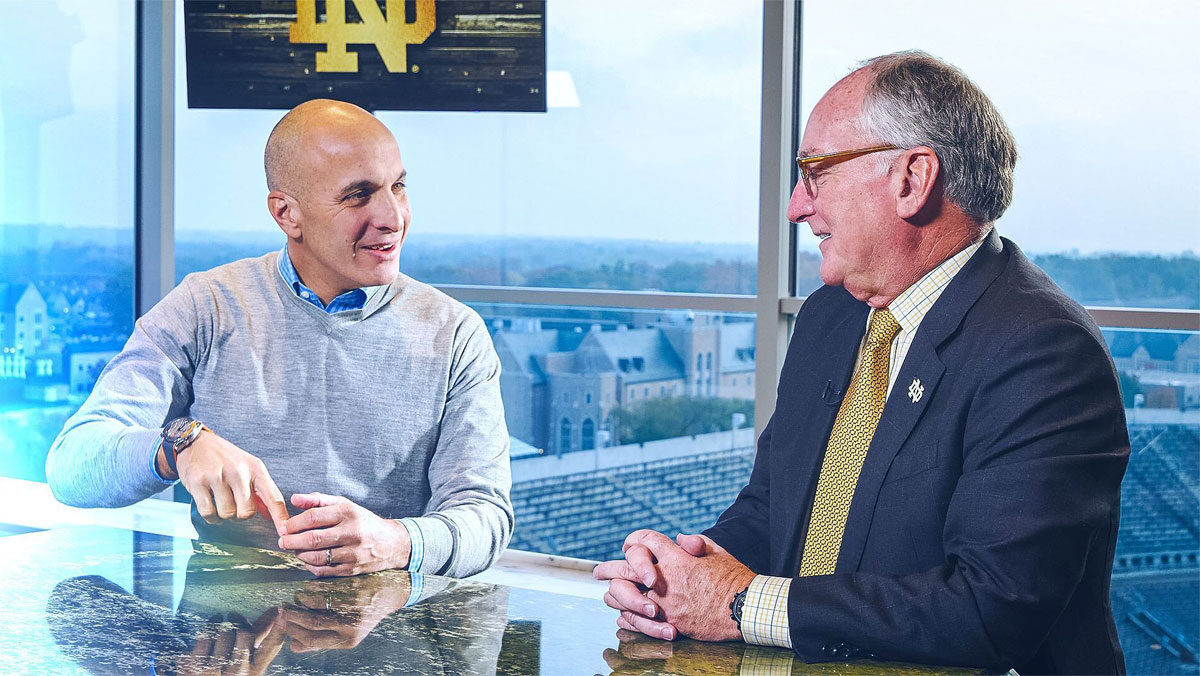 Pete Bevacqua and Jack Swarbrick