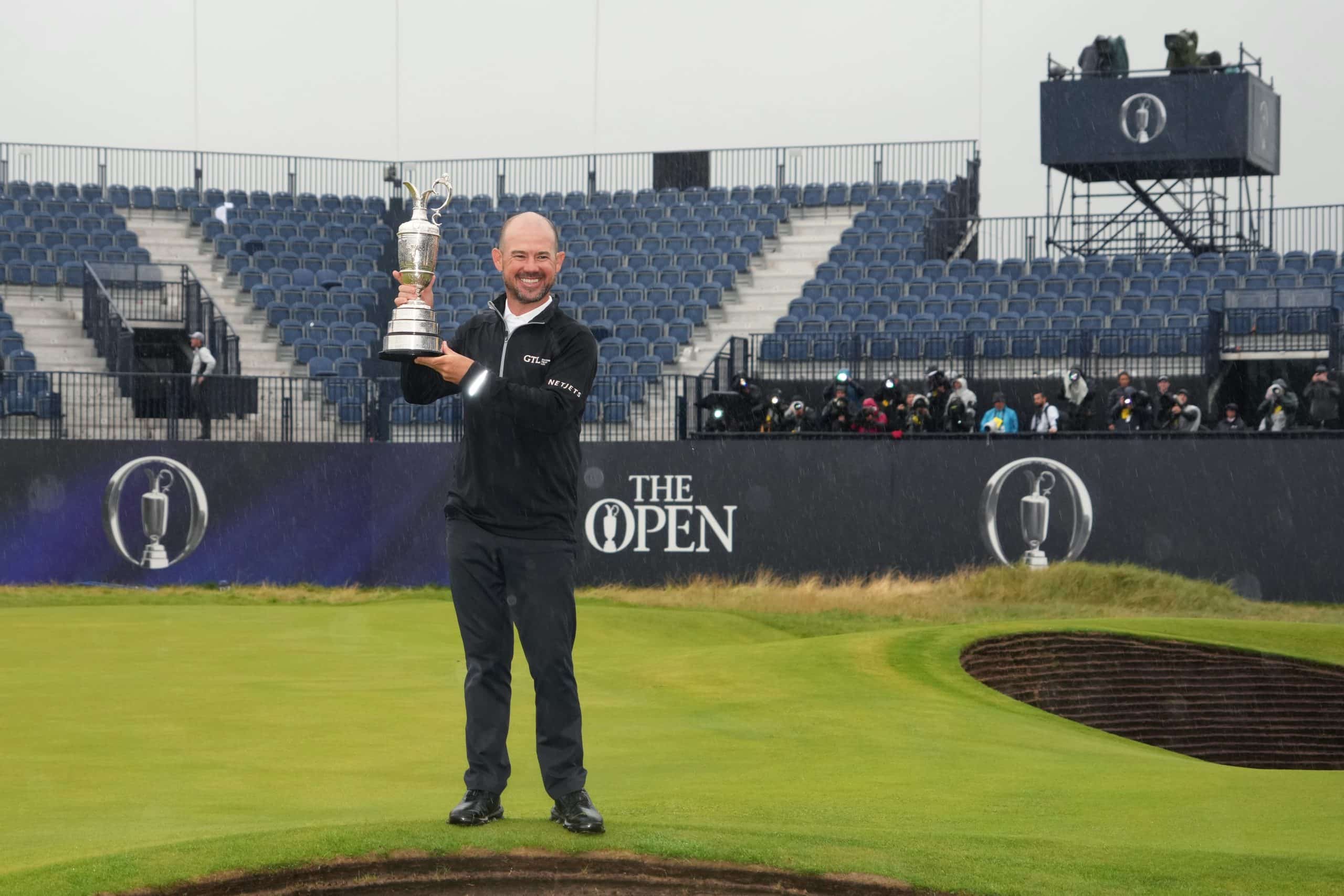 Brian Harman wins first major golf title.