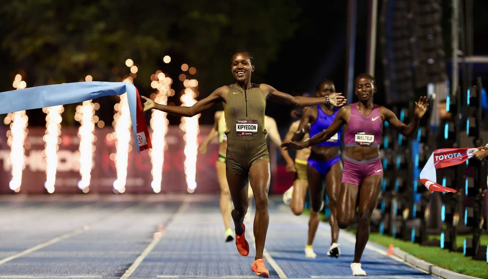 Kenyan runner Faith Kipyegon