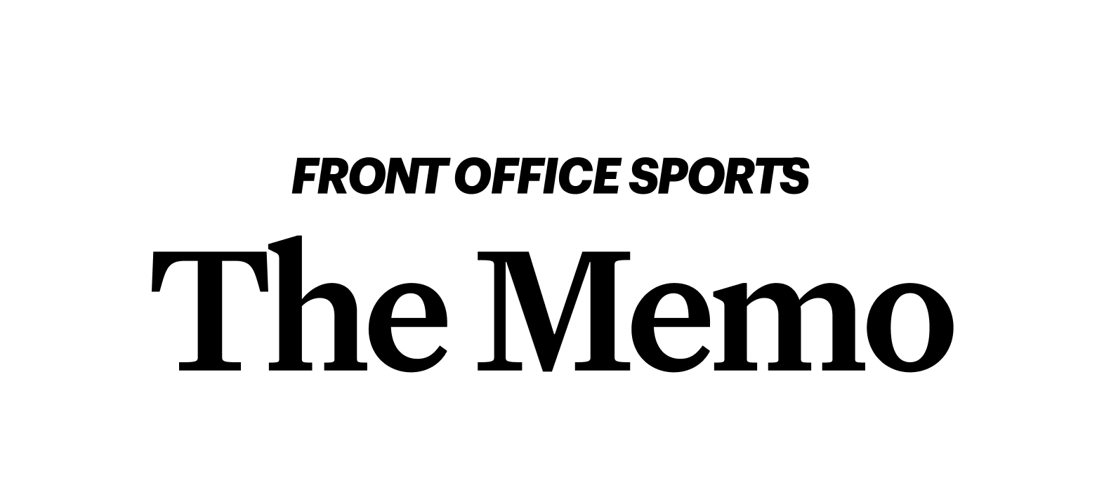 Front Office Sports - The Memo