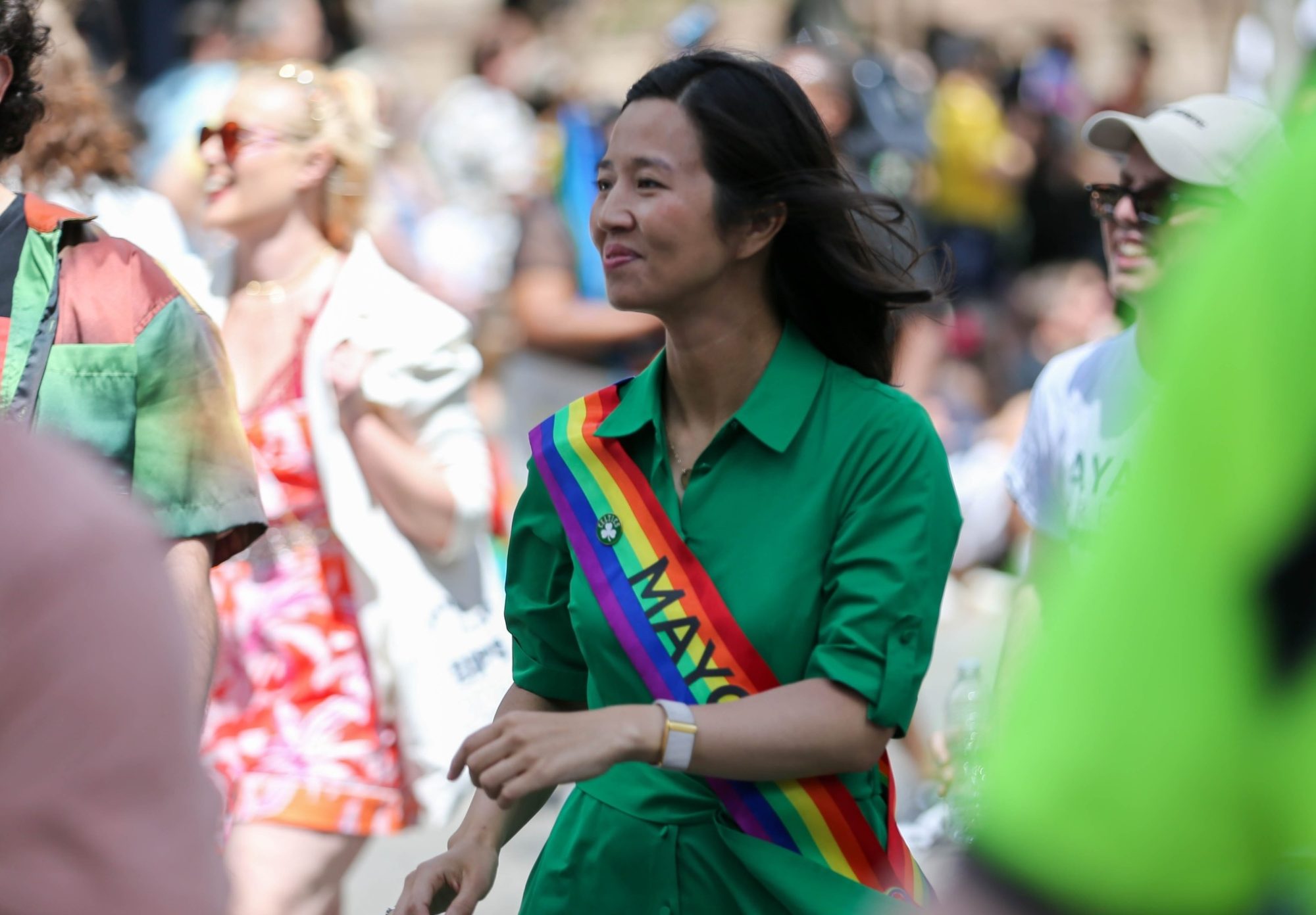 Boston mayor Michelle Wu