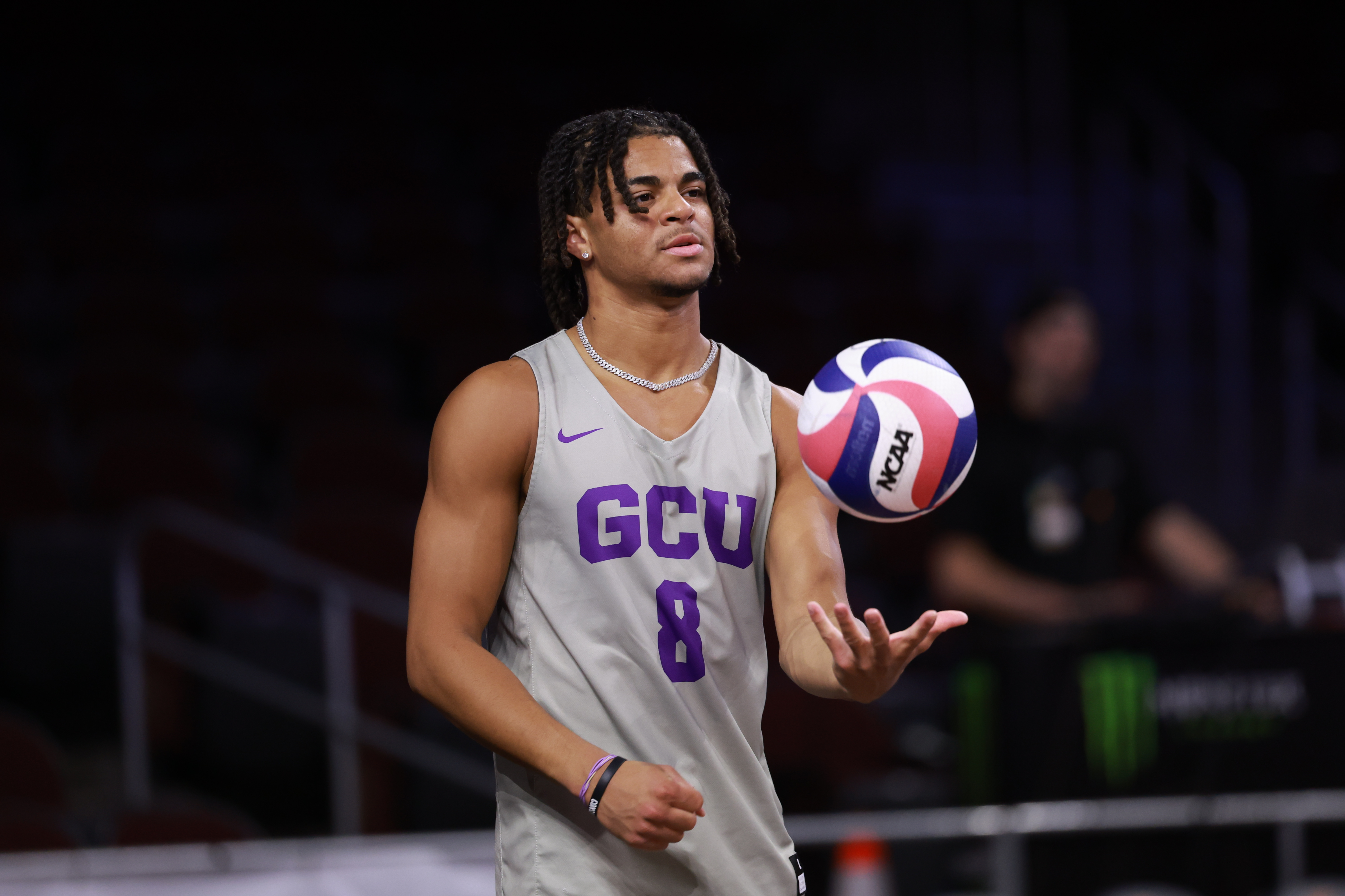 Apr 17, 2024; Los Angeles, CA, USA; Grand Canyon and Concordia during the MPSF Men's Volleyball Championship at Galen Center.