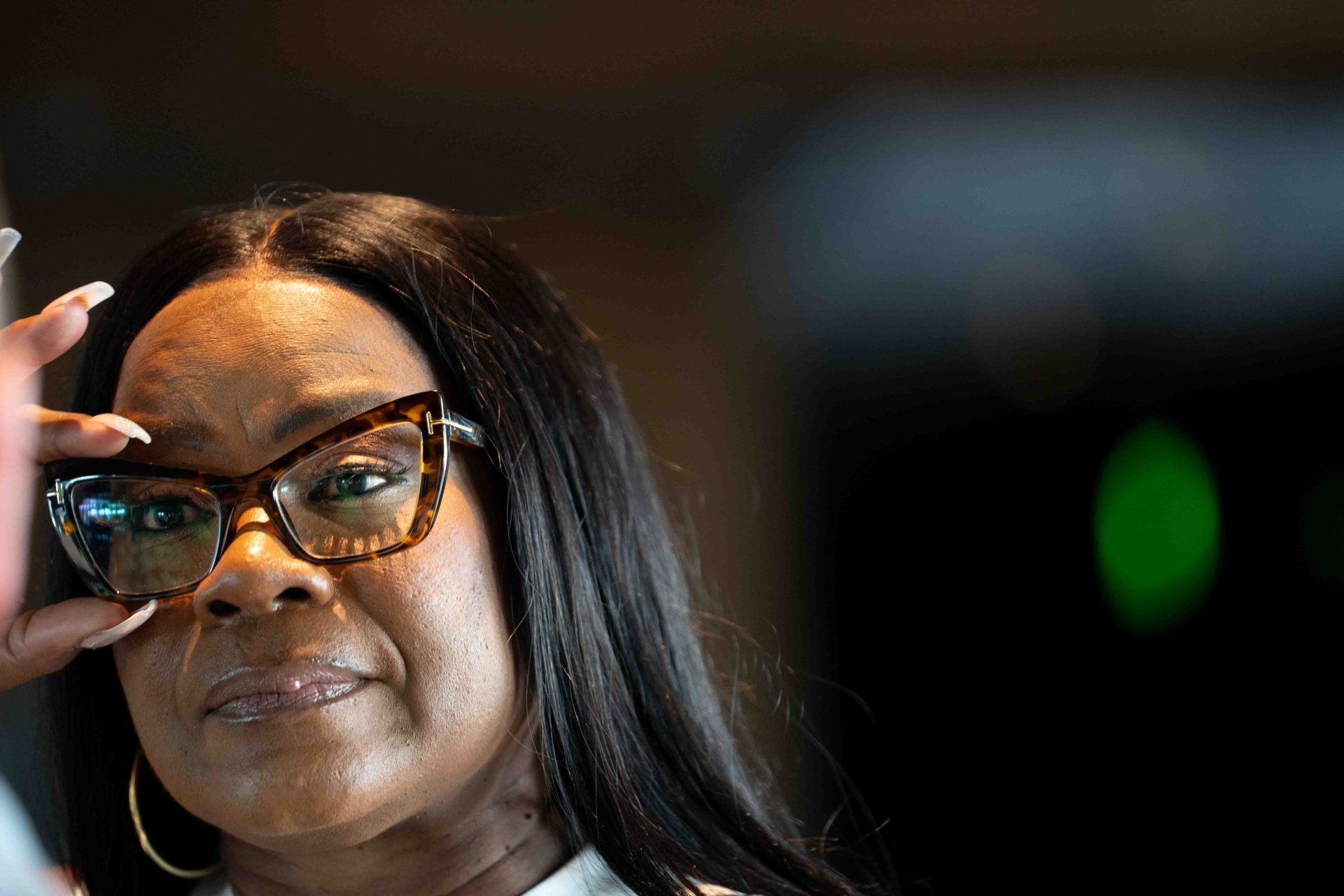 Jul 19, 2024; Phoenix, Ariz., United States; Sheryl Swoopes hosts a WBNA All-Star brunch in honor of her former teammate, Nikki McCray Penson, at Thea in Phoenix on July 19, 2024