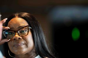 Jul 19, 2024; Phoenix, Ariz., United States; Sheryl Swoopes hosts a WBNA All-Star brunch in honor of her former teammate, Nikki McCray Penson, at Thea in Phoenix on July 19, 2024