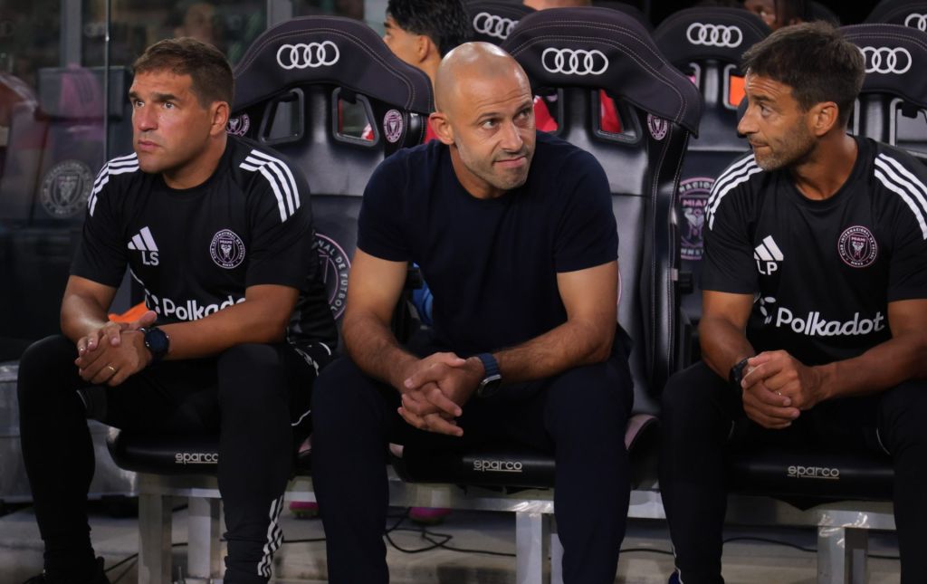 Inter Miami bench