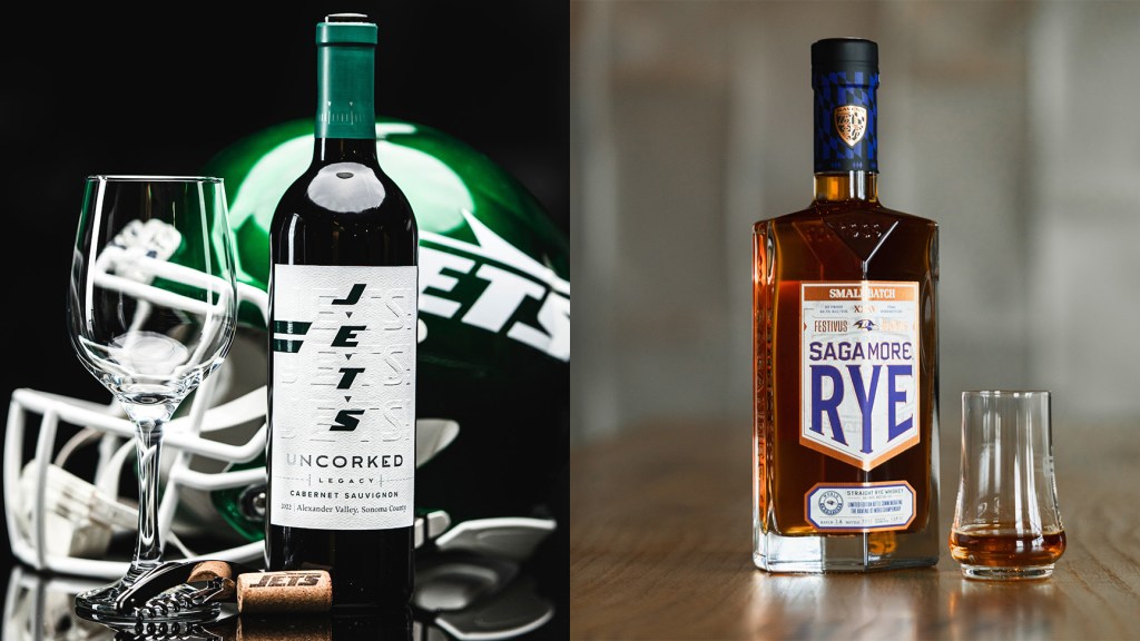 Jets Wine/Ravens Rye