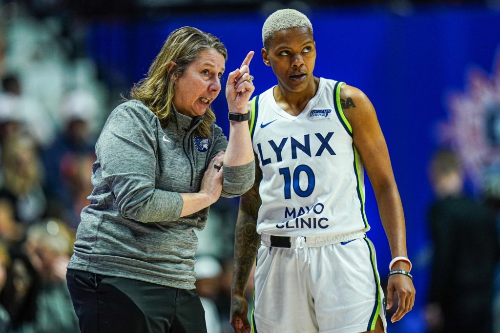 Cheryl Reeve and Courtney Williams