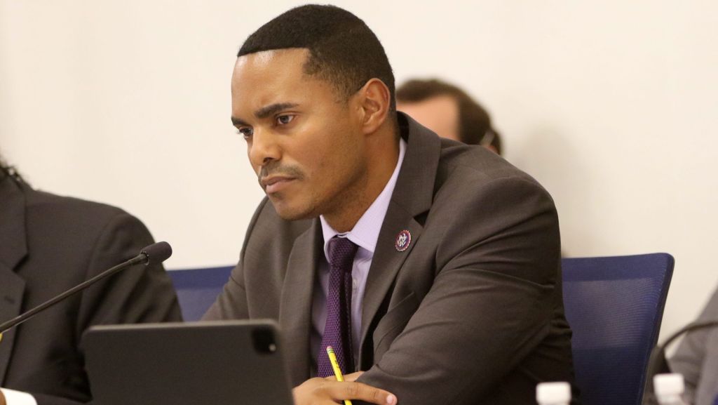 U.S. Rep. Ritchie Torres, is shown during a congressional field hearing on Countering Violent Extremism, Terrorism and Antisemitic Threats in New Jersey. Monday, October 3, 2022