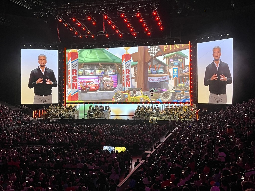 Disney Experiences Chairman Josh D'Amaro unveiled a slew of new parks announcements to a packed Honda Center during 2024's D23: The Ultimate Disney Fan Event.