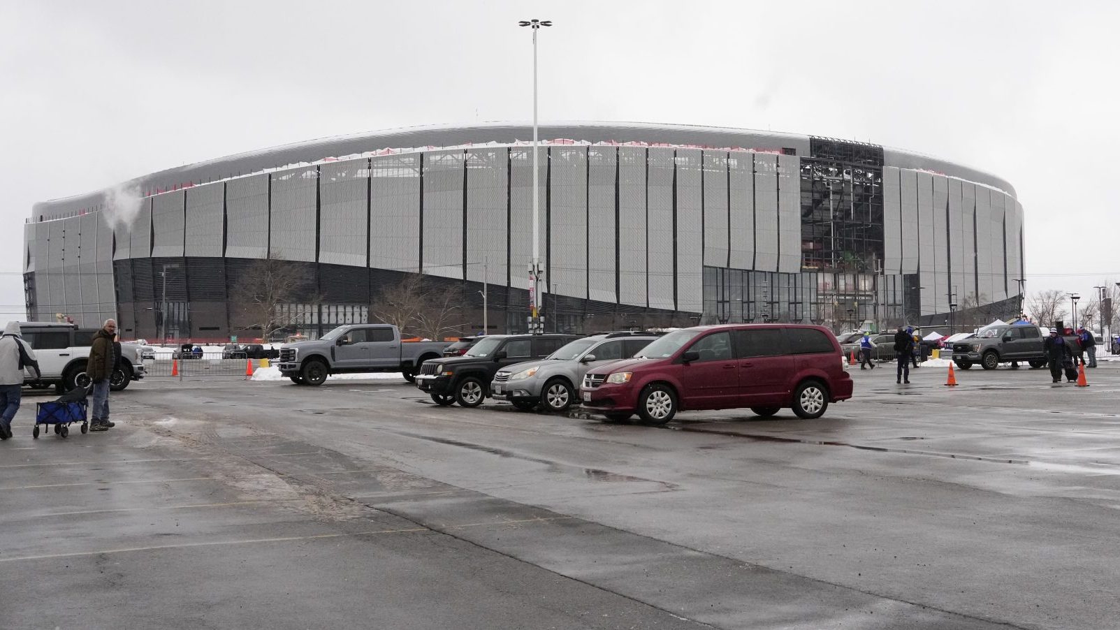 Jan 4, 2026; Orchard Park, New York, USA; A general view of the new Highmark Stadium prior to the game between the New York Jets and Buffalo Bills at Highmark Stadium.