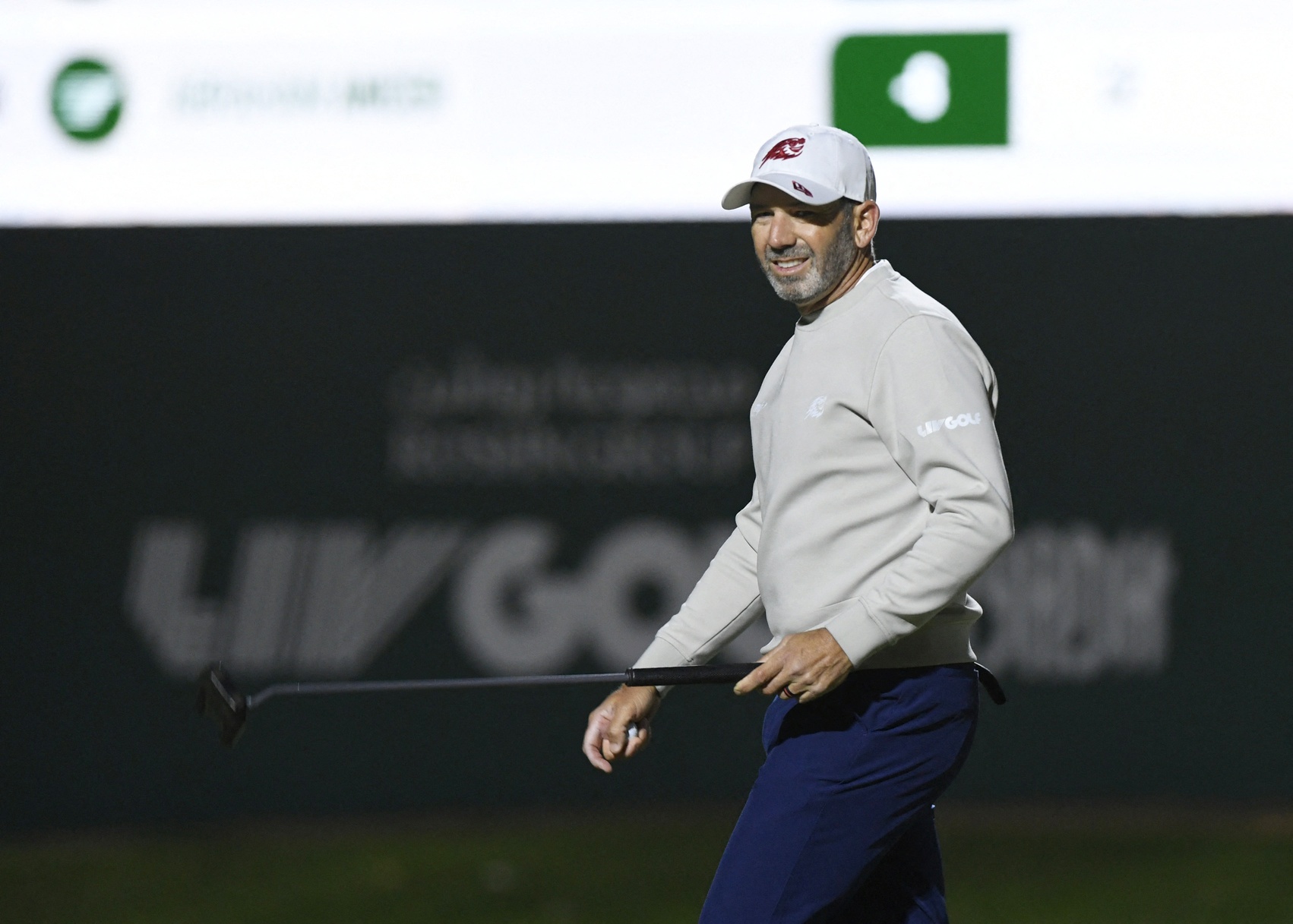 [US, Mexico & Canada customers only] Feb 5, 2026; Riyadh, SAUDI ARABIA; Sergio Garcia in action during the second round of play at LIV Golf Riyadh at the Riyadh Golf Club.
