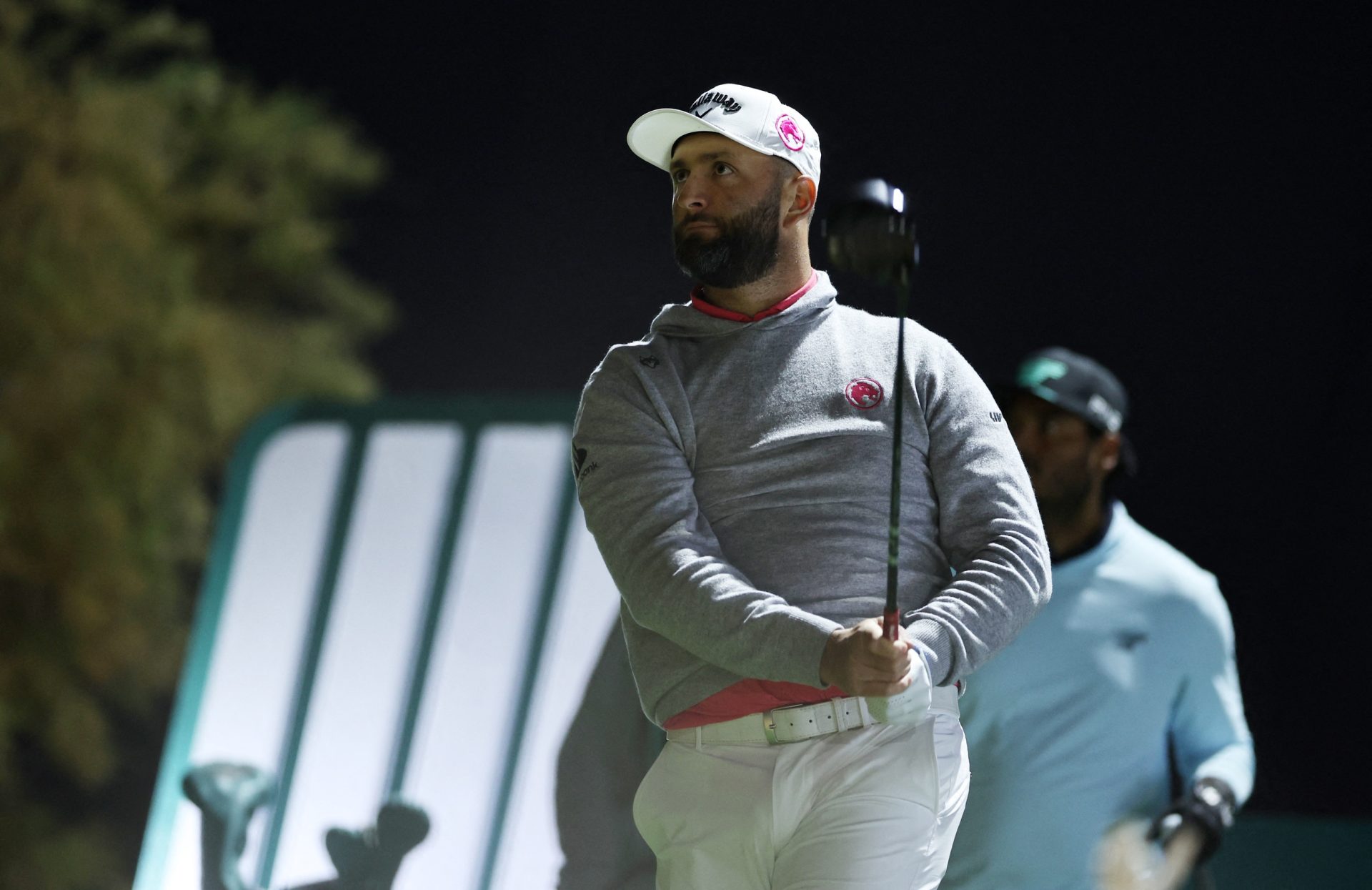[US, Mexico & Canada customers only] Feb 6, 2026; Riyadh, SAUDI ARABIA; Jon Rahm in action during the third round of play at LIV Golf Riyadh at the Riyadh Golf Club.