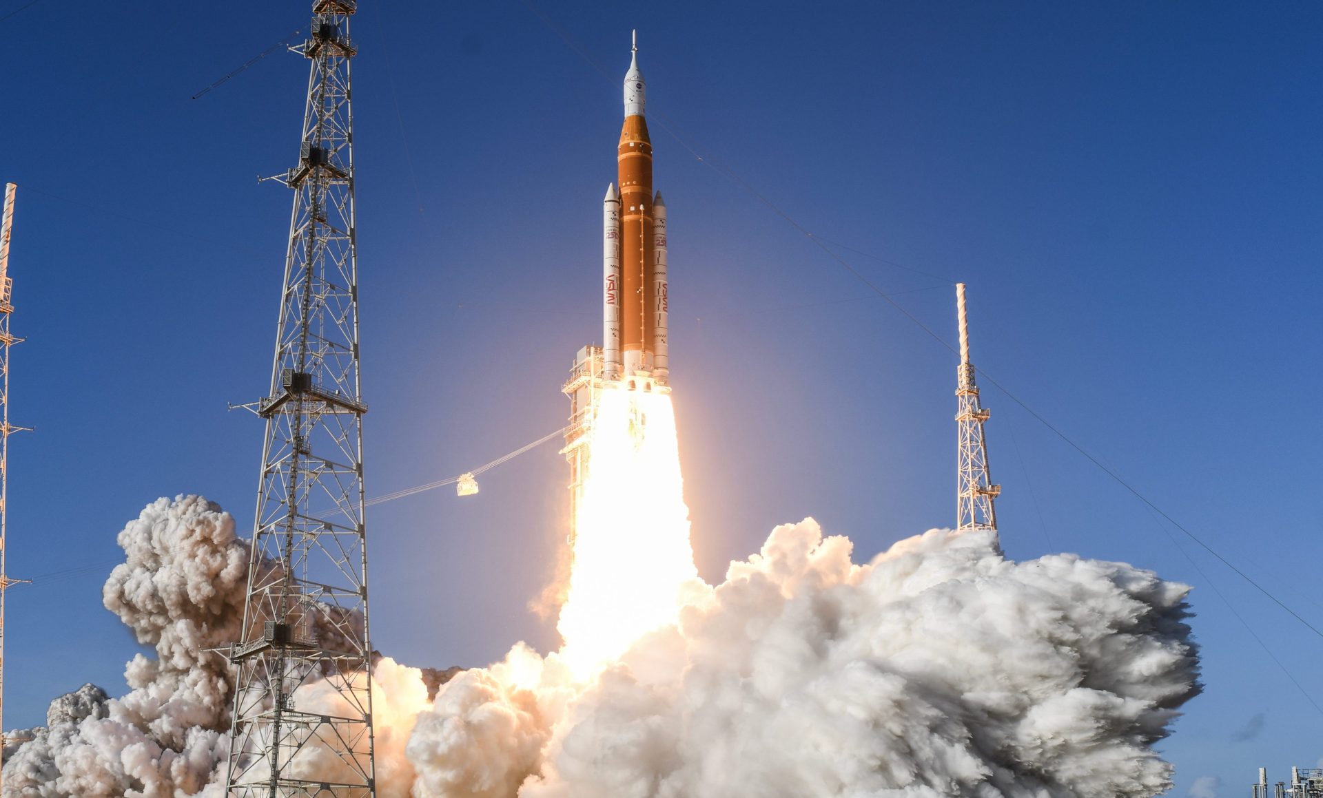 Artemis II and its crew of four lift off April 2, 2026 on a 10-day mission to the Moon and back.