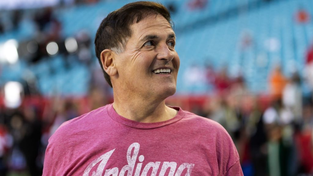 Jan 19, 2026; Miami Gardens, FL, USA; American businessman and television personality Mark Cuban before the College Football Playoff National Championship game at Hard Rock Stadium. Mandatory Credit: Mark J. Rebilas-Imagn Images