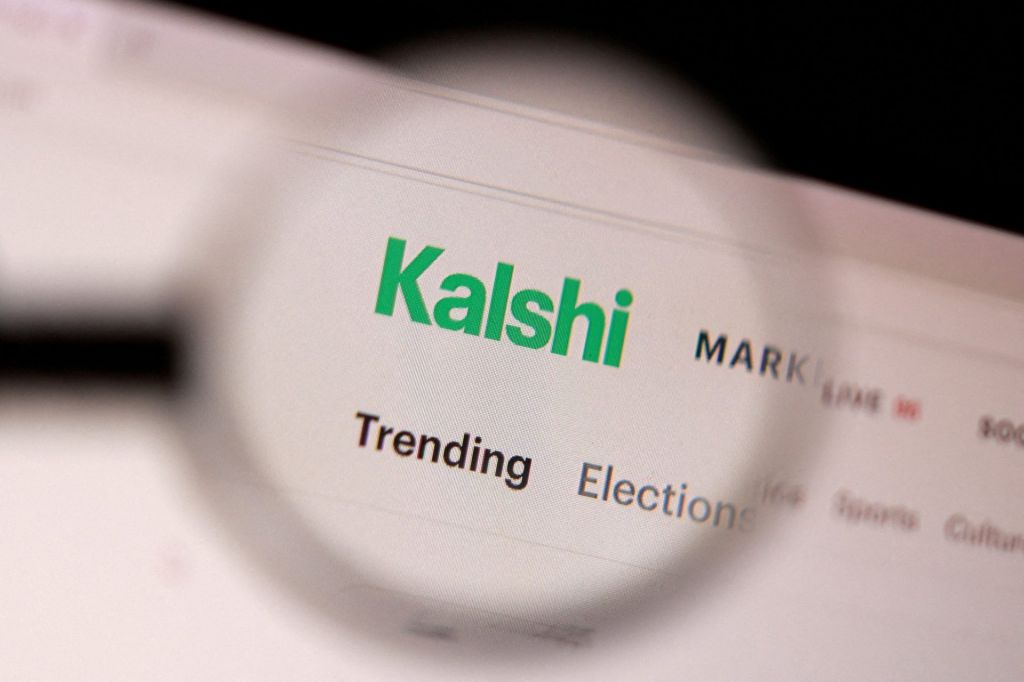Reuters FILE PHOTO: Kalshi logo appears in this illustration created on April 22, 2026.