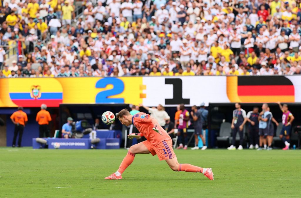 June 25, 2026; East Rutherford, New Jersey, U.S.; Germany's Manuel Neuer in action.