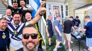 Scottish world cup fans