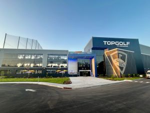 Topgolf celebrates the grand opening of its newest location in Parsippany, N.J., on July 2.
