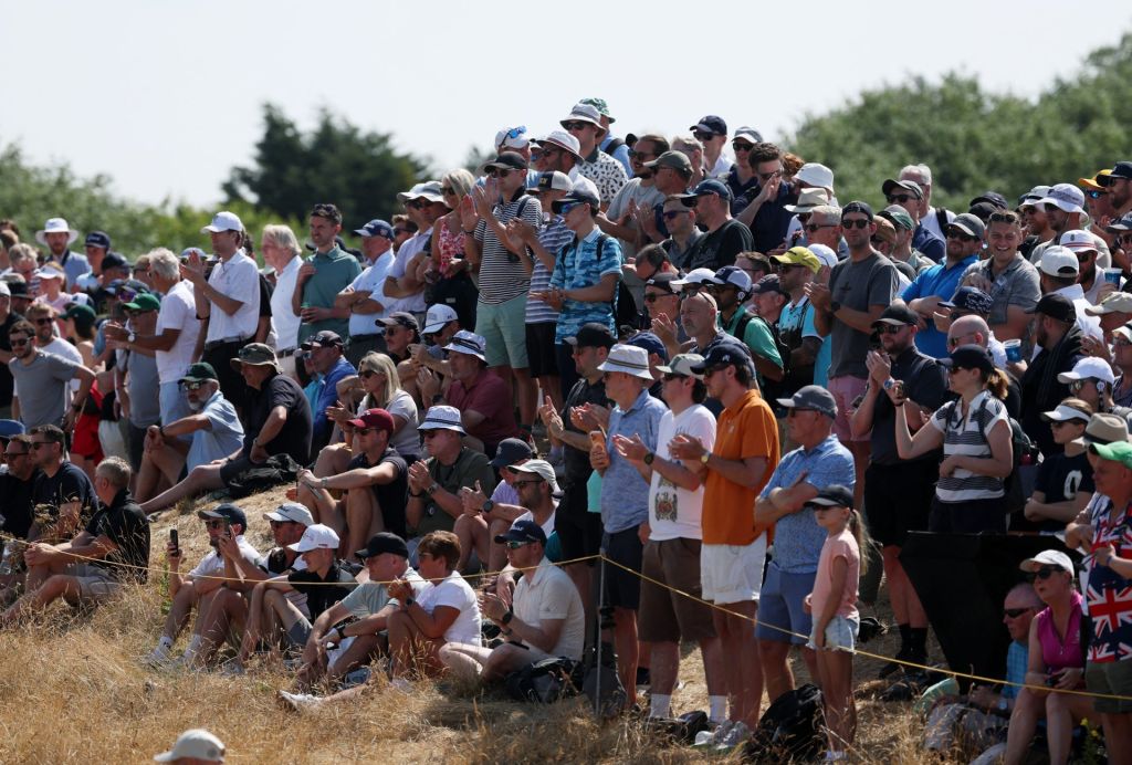 Golf - The 154th Open Championship - Royal Birkdale Golf Club, Southport, Britain - July 16, 2026 Spectators during the first round