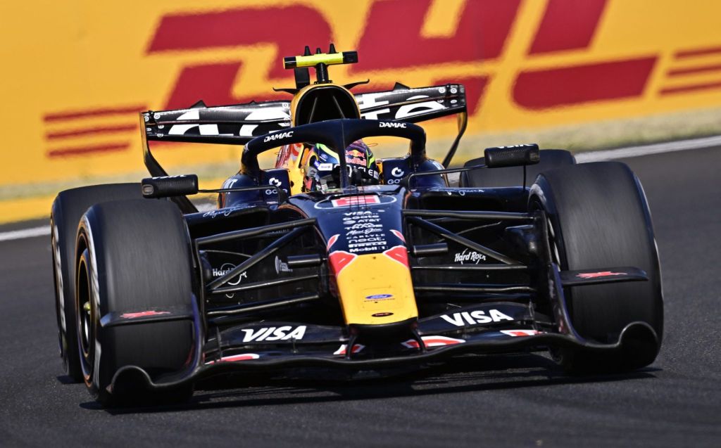Formula One F1 - Hungarian Grand Prix - Hungaroring, Budapest, Hungary - July 26, 2026 Red Bull's Isack Hadjar in action during the race REUTERS/Marton Monus