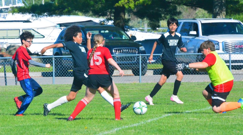 The Cheboygan Junior Chiefs held youth soccer games at Gordon Turner Park on Monday, June 22.